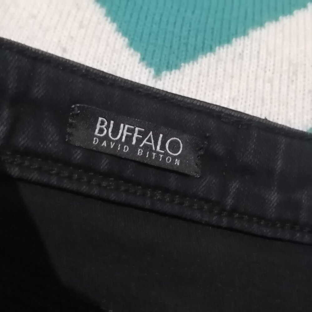 🇨🇦 Buffalo David Bitton Jeans, Skylar (Black) - Picture 4 of 7